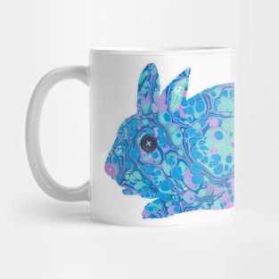 Wonky Patched Bunny Mug